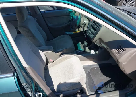 2000 Honda Civic Lx из США, поврежденный, VIN 2HGEJ6670YH524249